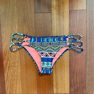 Strappy Tribal Bikini Bottom